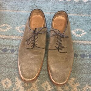 Church’s Green/Brown Suede Oxford Shoes - US 10/UK 9